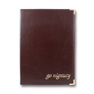 Папка вітальна А4 "До підпису" "Бріск" ППВ-5 "Sarif" БОРДО (1/20)