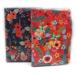 Блокнот на гумці А6 "JO" /6701-3 / "Flowers" (1/24)