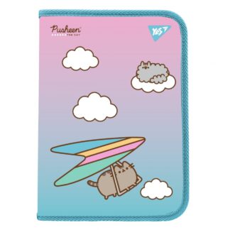 Папка для зошитів пл. на блискавці B5 "Yes" /492204/ "Pusheen. Stormy" (1/12/96)