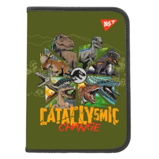 Папка на блискавці А4 "Yes" /492224/ "Jurassic World" з внутр. кишенею (1/12/48)