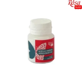 Лак акриловий для декору, глянцевий, 20мл, ROSA