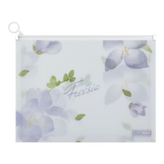 Папка-конверт на zip-блискавці А4 "BuroMAX" /BM.3948-26/ матов.пластик, ARABESKI, бузковий (1/12/240)