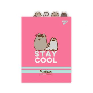 Папка-куток А4 "Yes" /492184/ "Pusheen" з фигурними роздільниками (1/24/96)