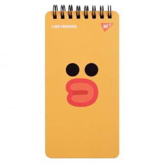 Блокнот 80х160/60 подвійна спіраль "YES" /151761/ "Line Friends" Sally (1/30/60)