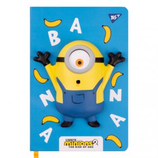 Блокнот-сквіш А5/128 #== "YES" /151789/ "Minions" твердий (1/12/24)