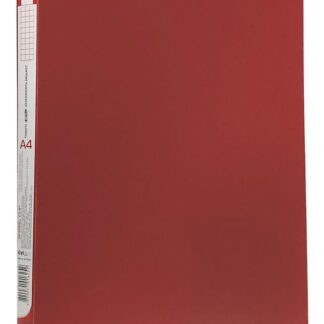 Папка-швидкозшивач з кишен. А4"4OFICCE" /4-213-01/ Червона (1/20/192)