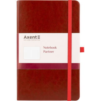 Блокнот "Axent" /8202-05-A/ Partner Lux, 125*195/96арк, кл, бордова (1/18)