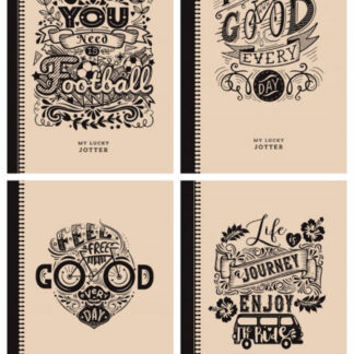 Блокнот 143*215/80арк. "Mandarin" /БК187/1/ тв. обл. ==, КРАФТ диз.18386-18389 (1/24)