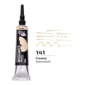 Контур універсальний "ROSA Talent" /135141/ Кремовий, перламутровий, 20 мл 1/4
