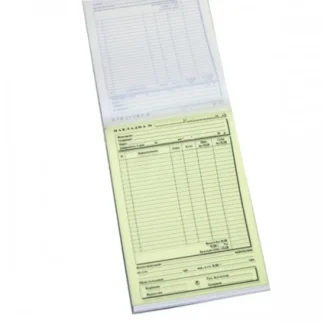 Видаткова накладна А5 /ПЗ/ самокопіювальна, 100 арк, CB/CF (20)