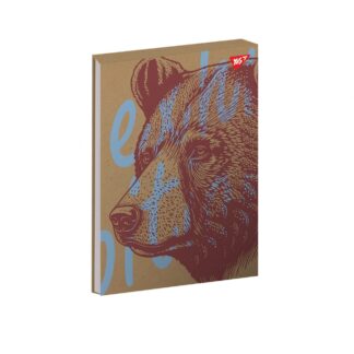 Блокнот В5/80 # склейка "YES" /151927/ "Animals" білила, крафт (3/42)