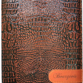 Блокнот "Bourgeois" А5/80 шкірзам Тв.обкл. /диз.9219/ вн. Бл.70г, # (1/40)
