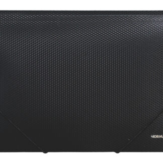 Папка з гумками A4 "NORMA" /5060-01/09N/ 500мкм., чорна (1/60)
