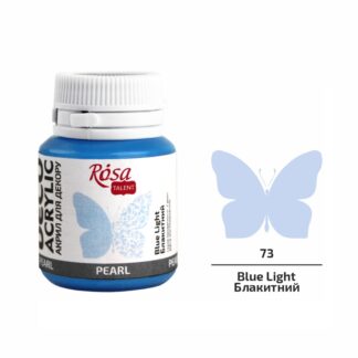 АКРИЛ для декору "ROSA TALENT" /73/ Блакитний, перламутр, 20 мл (1/140)