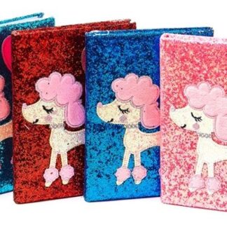 Блокнот дитячий А5/80арк. /8006/ "Пудель", блискуча обкл. ##, мікс 4 (1/30/60/120)