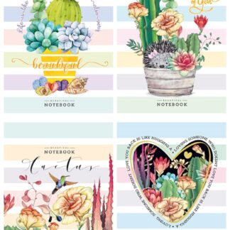 Блокнот А5 (143*210мм)/64арк "Mandarin" /19443-19446/ # Інтеграл, МатЛам, Soft-touch, 60гр,, Гліт (1/32)