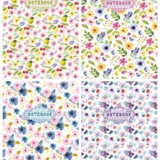 Блокнот А5 (143*210мм)/64арк "Mandarin" /19435-19438/ # Інтеграл, МатЛам, Soft-touch, 60гр, (1/32)