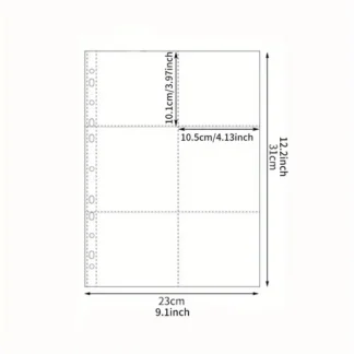 Папка - файл А4 на 6 кишень