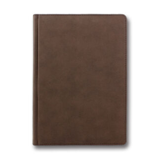 Щоденник 3В-70 н/дат "NUBA" Коричневий 176 арк. == крем. папір 142х203 (1/10)