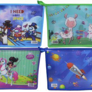 Папка на блискавці А4 /2205-3D/ (1/12)