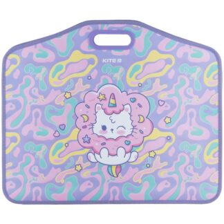 Портфель на липучках, 1 від., A3 "Kite" /K24-208-1/ "Rainbow Catcorn" (1/18/36)