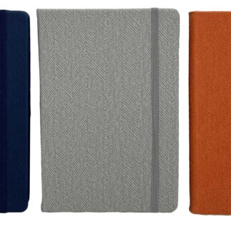 Щоденник НЕДАТ А5/150арк /19013/ шкірзам, на гумці мікс (1/48)