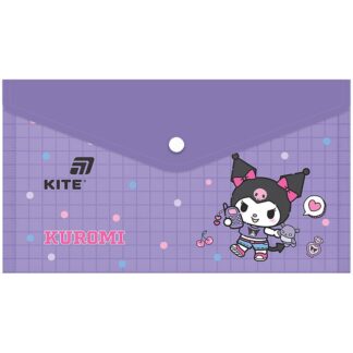 Папка на кнопці DL "Kite" /HK25-246-1/ Kuromi Куромі (1/12)