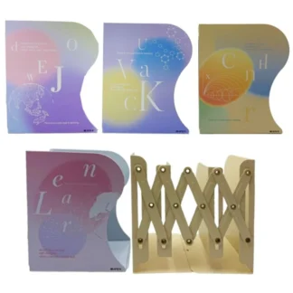 Полиця-утримувач для книг розсувна /6715/ металева 15*10*19см