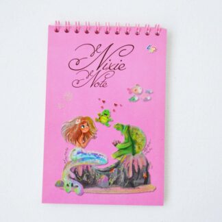 Блокнот A6/40 "4PROFI" /904020/ ## "Nixie" turtle, зверх. пруж., глян/лам, 70г.