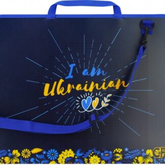 Портфель пластиковий А3 "Cool for school" /CF30003-01/ Mix на блискавці з ручкою (1/20)