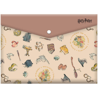 Папка на кнопці А4 "Kite" /HP25-244-1/ Harry Potter (1/12)