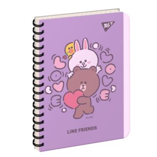 Блокнот "YES" В6/144   4в1 /681900/ "Line friends" (3/30)