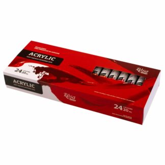 Набір акрилових фарб "ROSA Studio" /127/9074771/ 24кол.*20мл (1/12)