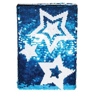 Блокнот А5/80арк. "WB" /5133/ з паєтками Зірки