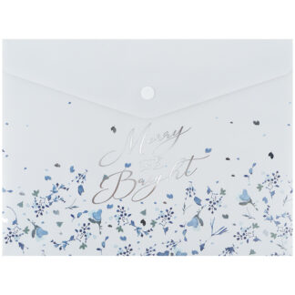 Папка-конверт на кнопці А5+ "Axent" /1496-44-A/ Flower Symphony-1 (12/360)