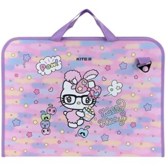 Портфель А3+ на блискавці "Kite" /HK24-411/ 1 відділ, Hello Kitty (1/18)