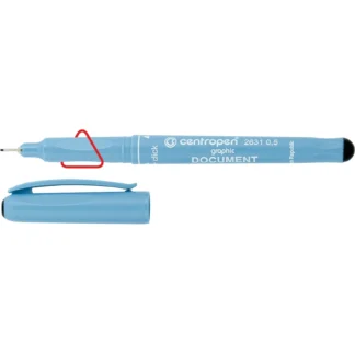 Лінер "Centropen" /2631/0,3/ "Document", 0,35мм чорний