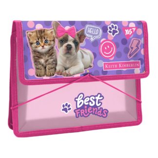 Папка для зошитів пл. на гумці В5 "YES" /491991/ "Keith Kimberlin" (1/24)