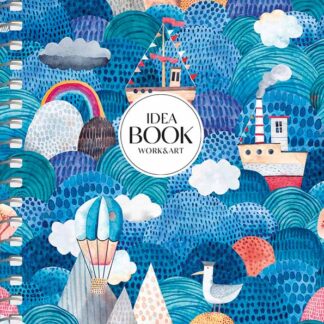 Блокнот "Student" обкл.,сп. /A6-SC-080-6111K/ # білий блок, картон, УФ-лак, 60г/м2 (8/192)