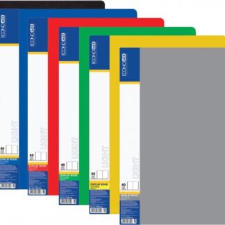 Папка А4 з 40 файлами "Economix Light " /E37604/ мікс (1/24)