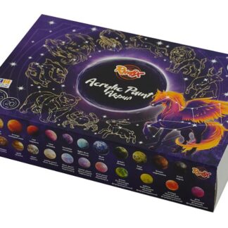 Набір акрилових фарб "RUDIX" /851204/ 24кол(12+12)*20 мл (1/4)