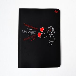 Блокнот A5/40 "4PROFI" /904372/ ## "Twins series" attracted, склейка, мат/лам, 70г.