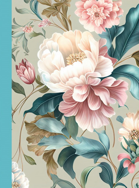 Блокнот 105х148/48 "Bourgeois" /диз.23109/ інтегр.обкл., мат.лам., вн.блок 55г, # (1/10)