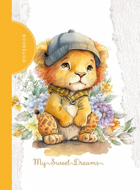 Блокнот 105х148/48 "Bourgeois" /диз.23115/ інтегр.обкл., мат.лам., вн.блок 55г, # (1/10)