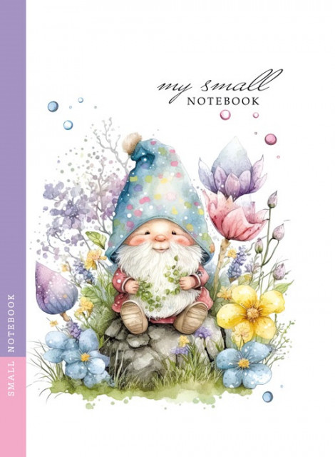 Блокнот 105х148/64 "Bourgeois" /диз.23122/ інтегр.обкл., мат.лам., вн.блок 55г, # (1/10)