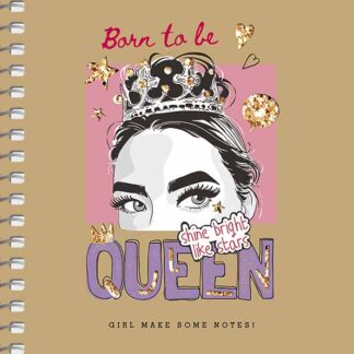 Блокнот "Student" КРАФТ обкл.,сп. /A6-SC-080-6120K/ # крем.блок, ВД-лак, 70г/м2 (4/144)