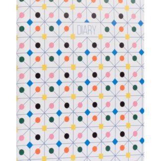 Щоденник А5 недат "Yes" /252079/ "Mosaic", м'який, 320 стор. (1/10/20)