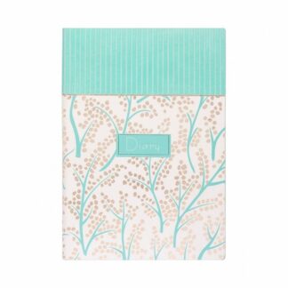 Щоденник А5 недат "Yes" /252081/ "Sonata", м'який, 320 стор. бірюзовий  (1/10/20)