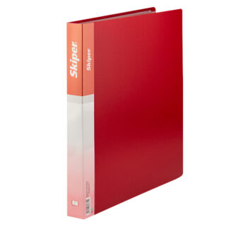 Папка з притиском "Skiper 411038" А5 SK-11 червона  (24/144)