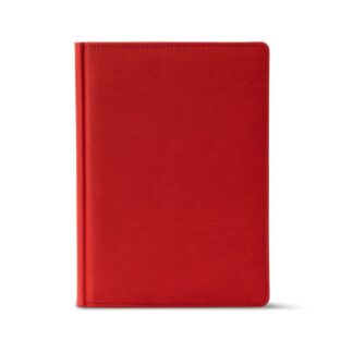 Щоденник ЗВ-43 н/дат "Twill" червоний 168 арк. == 142х203 (1/10)